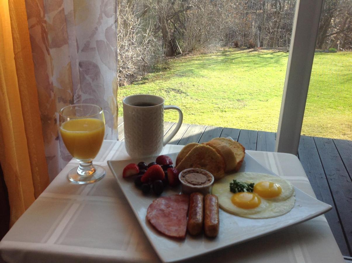 Les Saisons Du Fleuve Bed and Breakfast Lotbiniere Buitenkant foto